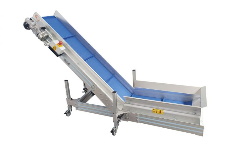 Conveyors with FDA belt